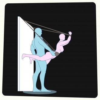 BALOIÇO DE PORTA DELUXE SEX DOOR SWING CRUSHIOUS