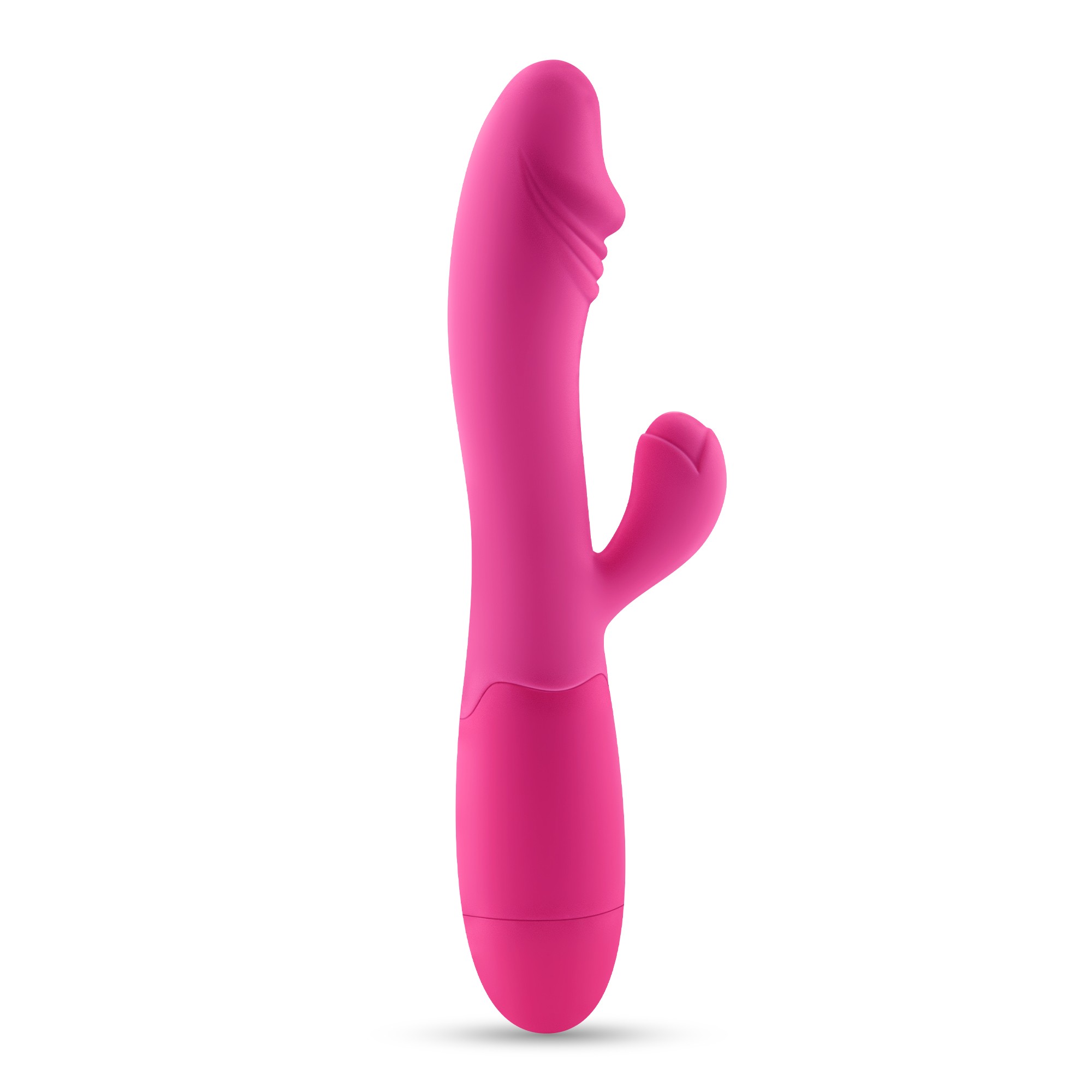 VIBROMASSEUR RABBIT RECHARGEABLE BLOSSOMS ROSE VIF ET LUBRIFIANT À BASE D’EAU INCLUS CRUSHIOUS