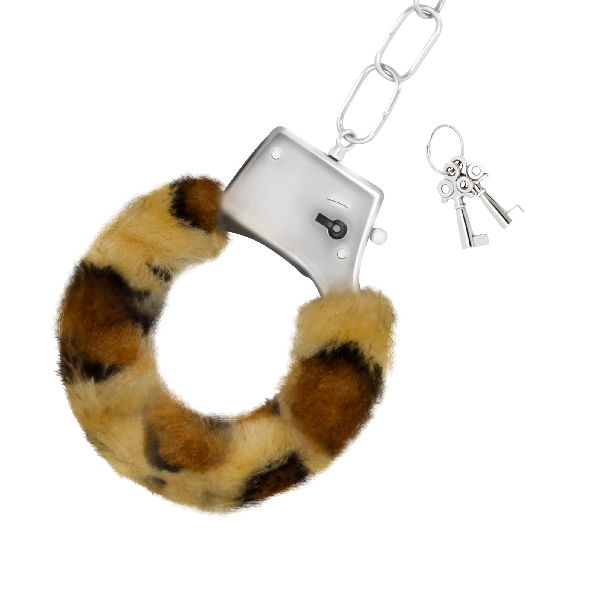 POLSINI IN PELUCHE LOVE CUFFS CRUSHIOUS LEOPARDO