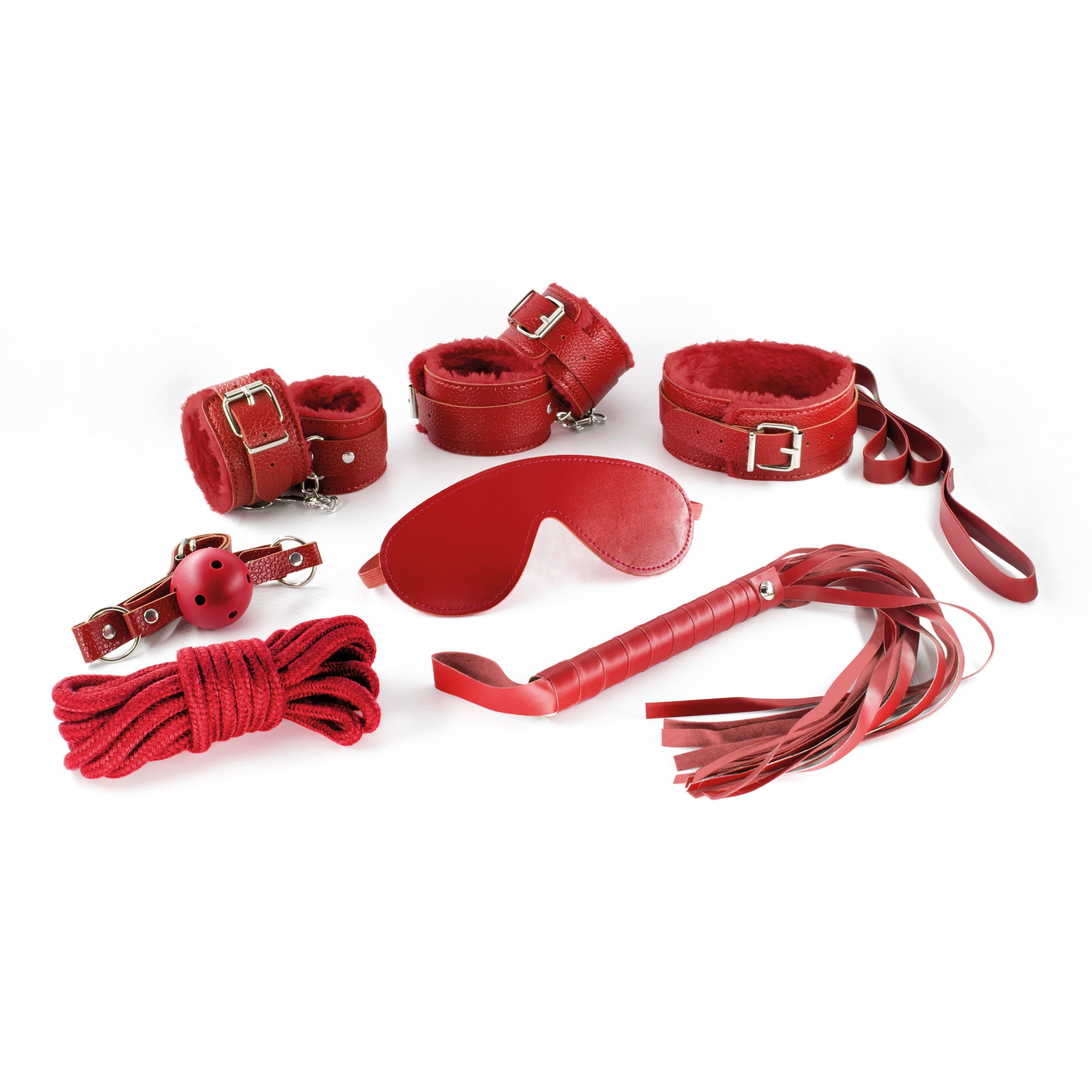 CRUSHIOUS DUNGEONS &amp; MAIDENS BDSM KIT RED