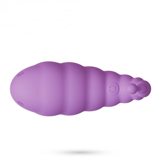 CRUSHIOUS COCOON RECHARGEABLE VIBRATING EGG WITH WIRELESS REMOTE CONTROL PURPLE