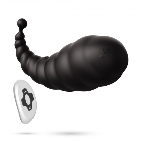 COCOON OVO VIBRATÓRIO RECARREGÁVEL COM COMANDO À DISTÂNCIA CRUSHIOUS PRETO