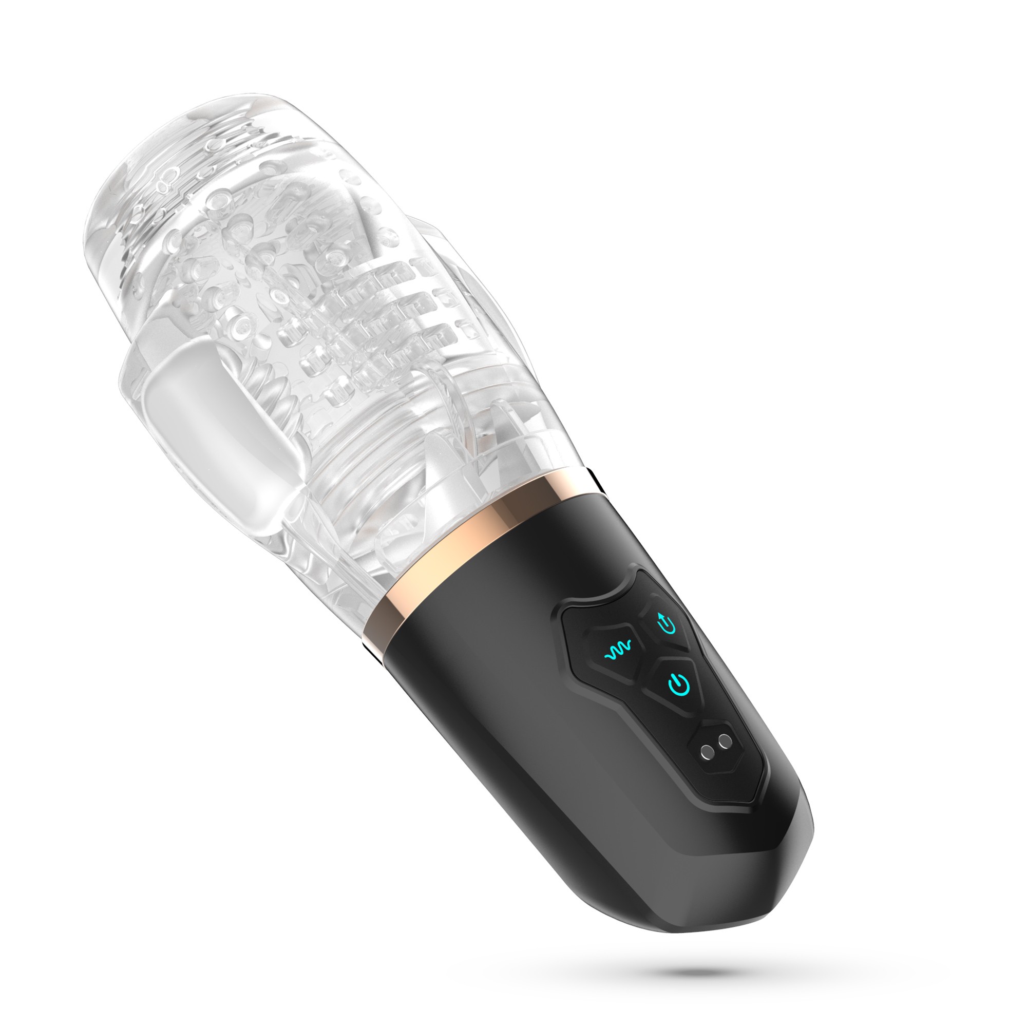 CRUSHIOUS QUASAR RECHARGEABLE MASTURBATOR WITH SUCTION