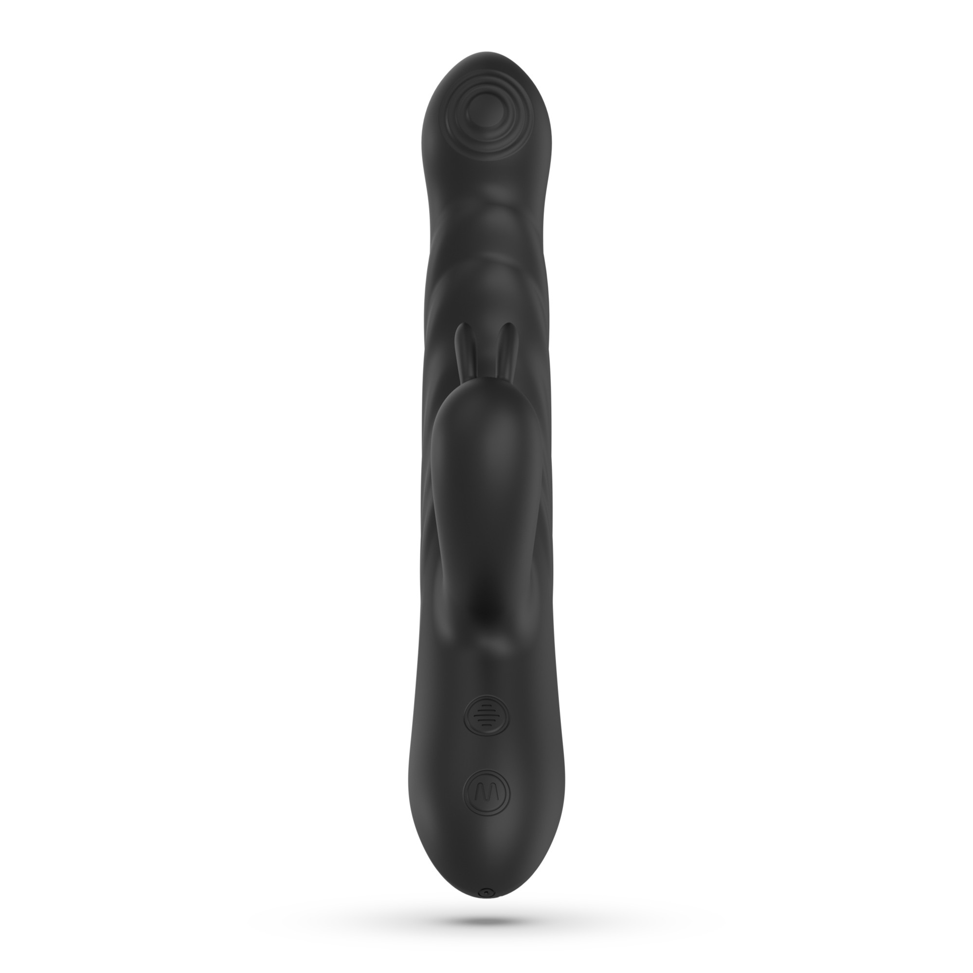 LAPIN VIBRATEUR RABBIT RECHARGEABLE AVEC POUSSÉE NOIR CRUSHIOUS