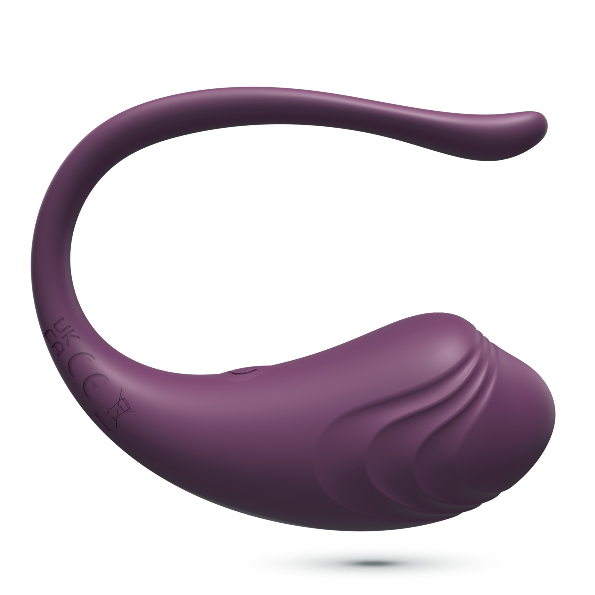 OVO VIBRATÓRIO RECARREGÁVEL COM COMANDO TAMAGO CRUSHIOUS ROXO