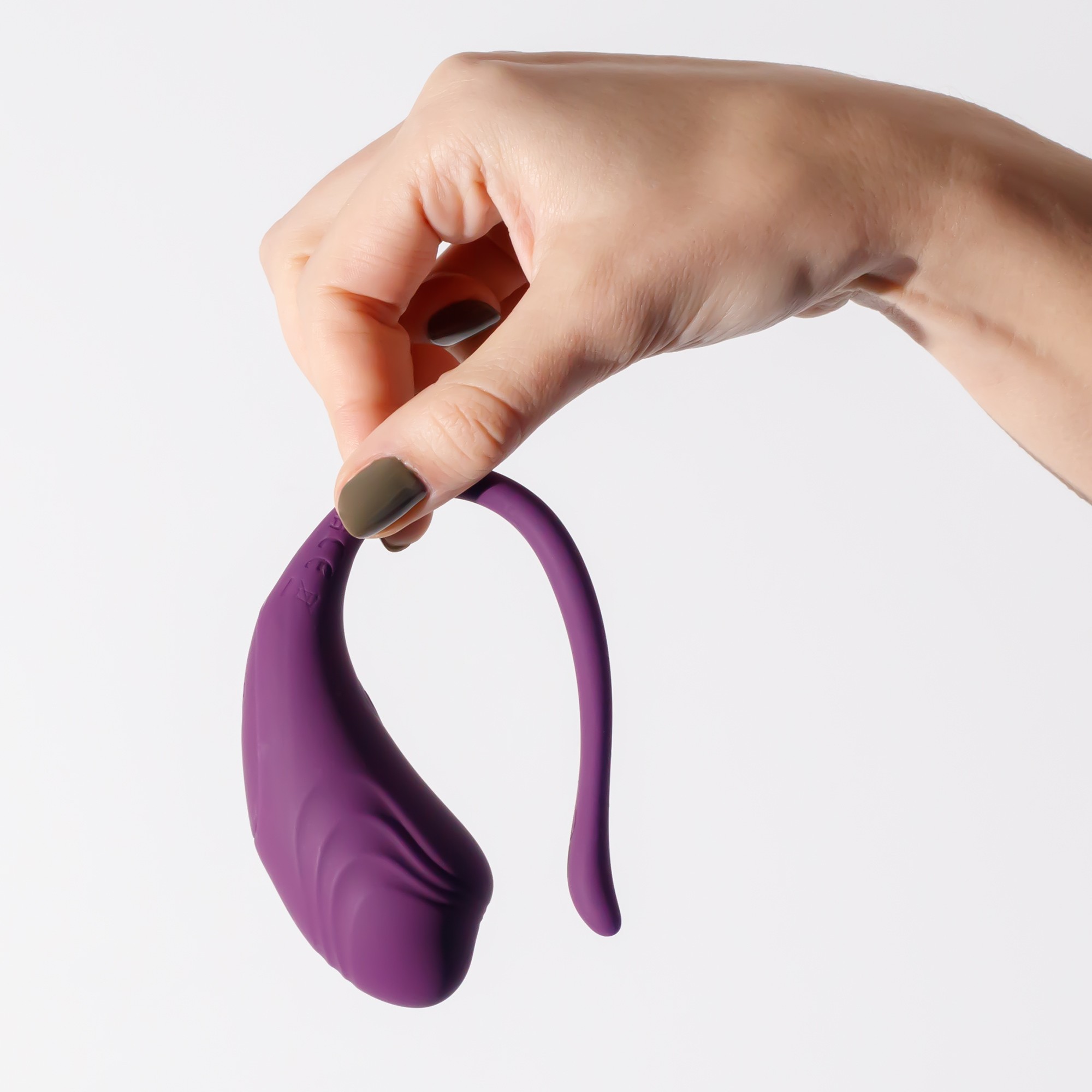 CRUSHIOUS TAMAGO RECHARGEABLE VIBRATING EGG WITH REMOTE PURPLE