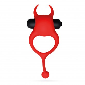 CRUSHIOUS DAEMON VIBRATING COCKRING RED